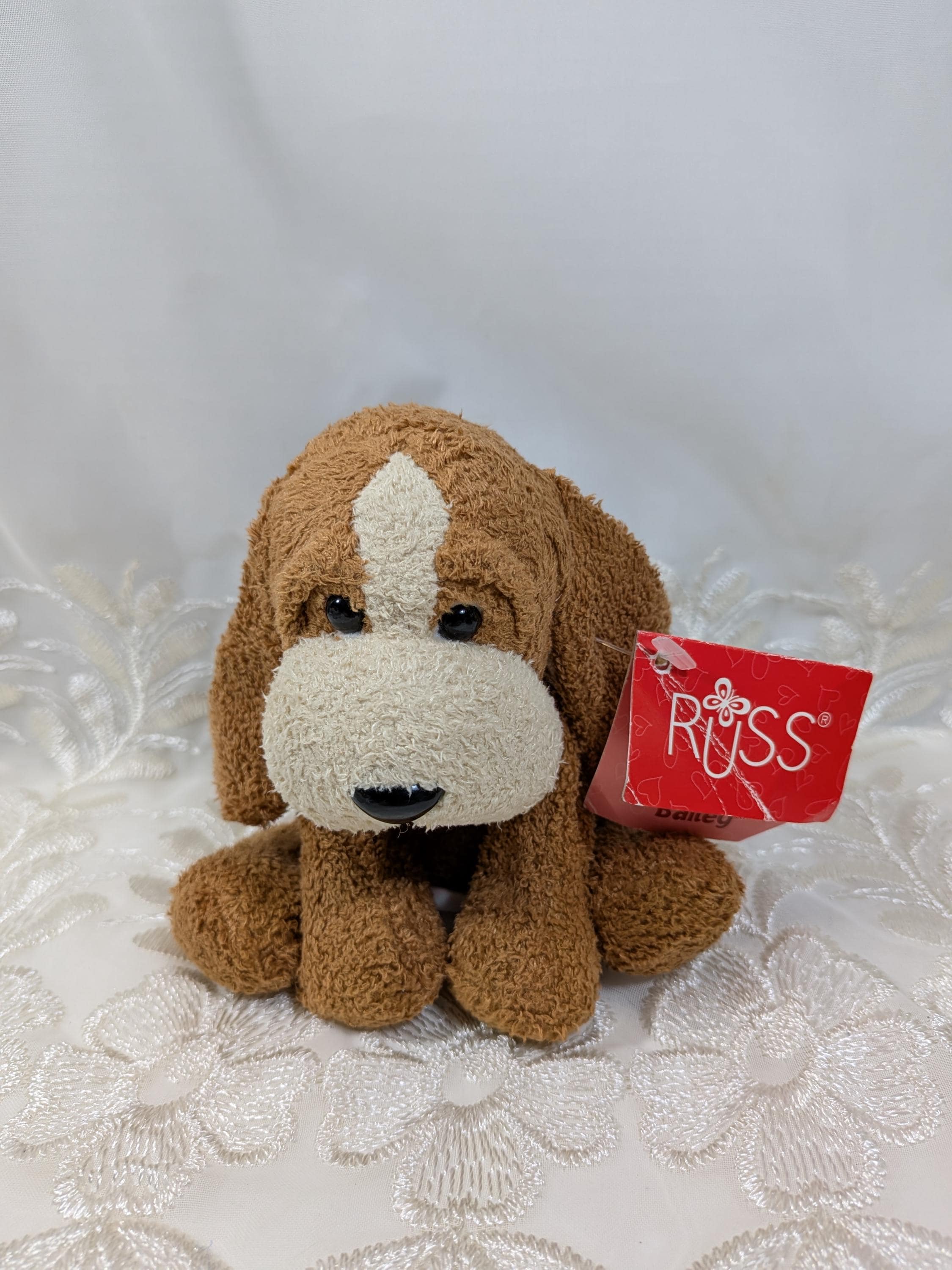 Vintage RUSS Luv Pets Sargento ぬいぐるみ Russ Luv Pets - Bailey the Dog (5in) - Etsy