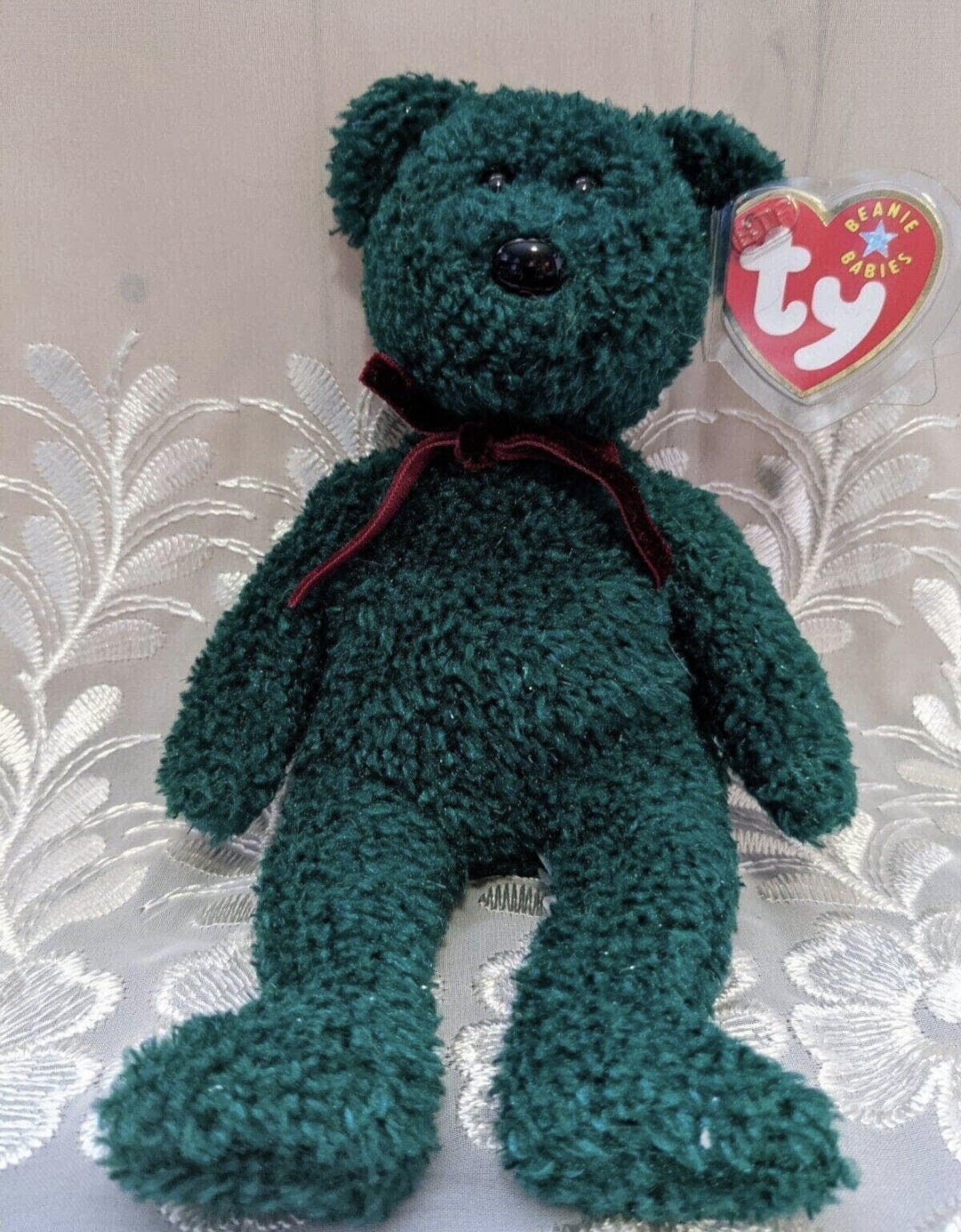 2001 holiday teddy beanie baby worth discount