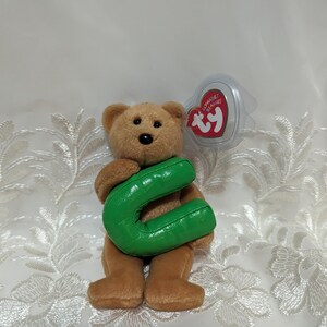 Ty Alphabet Beanies - U The Bear (6in)