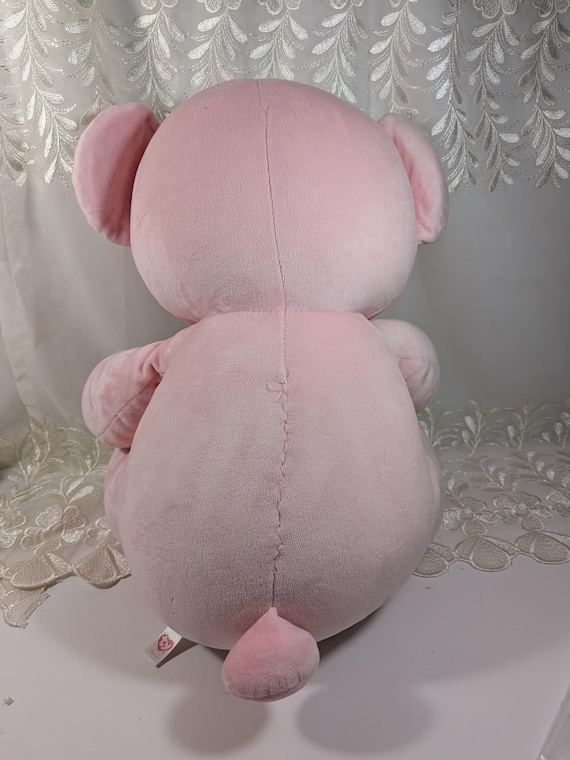 Ty Baby Collection - Princess the Pink Bear (15in) *rare* No Hang