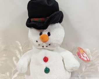 Ty Beanie Baby - Coolston The Snowman (6in)