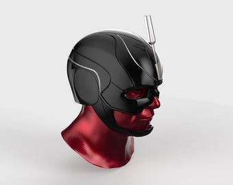 Black bolt helmet