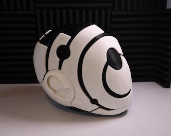 Murderbot cosplay helmet v2 Colored print