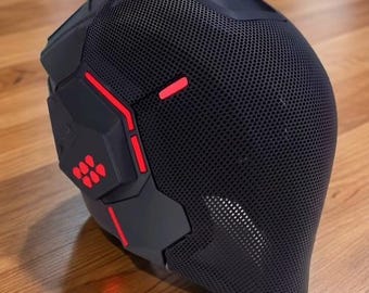 Tron Ares Helmet cosplay. Mesh mask
