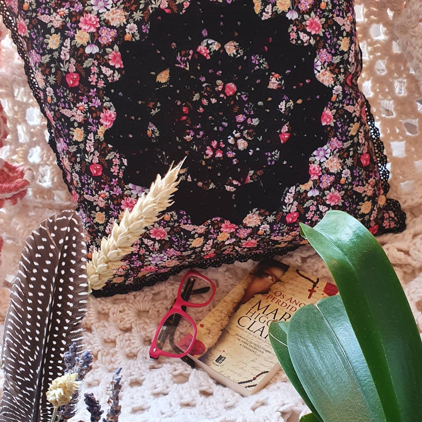 Housse de Coussin Déco Shabby 40cm X 40cm