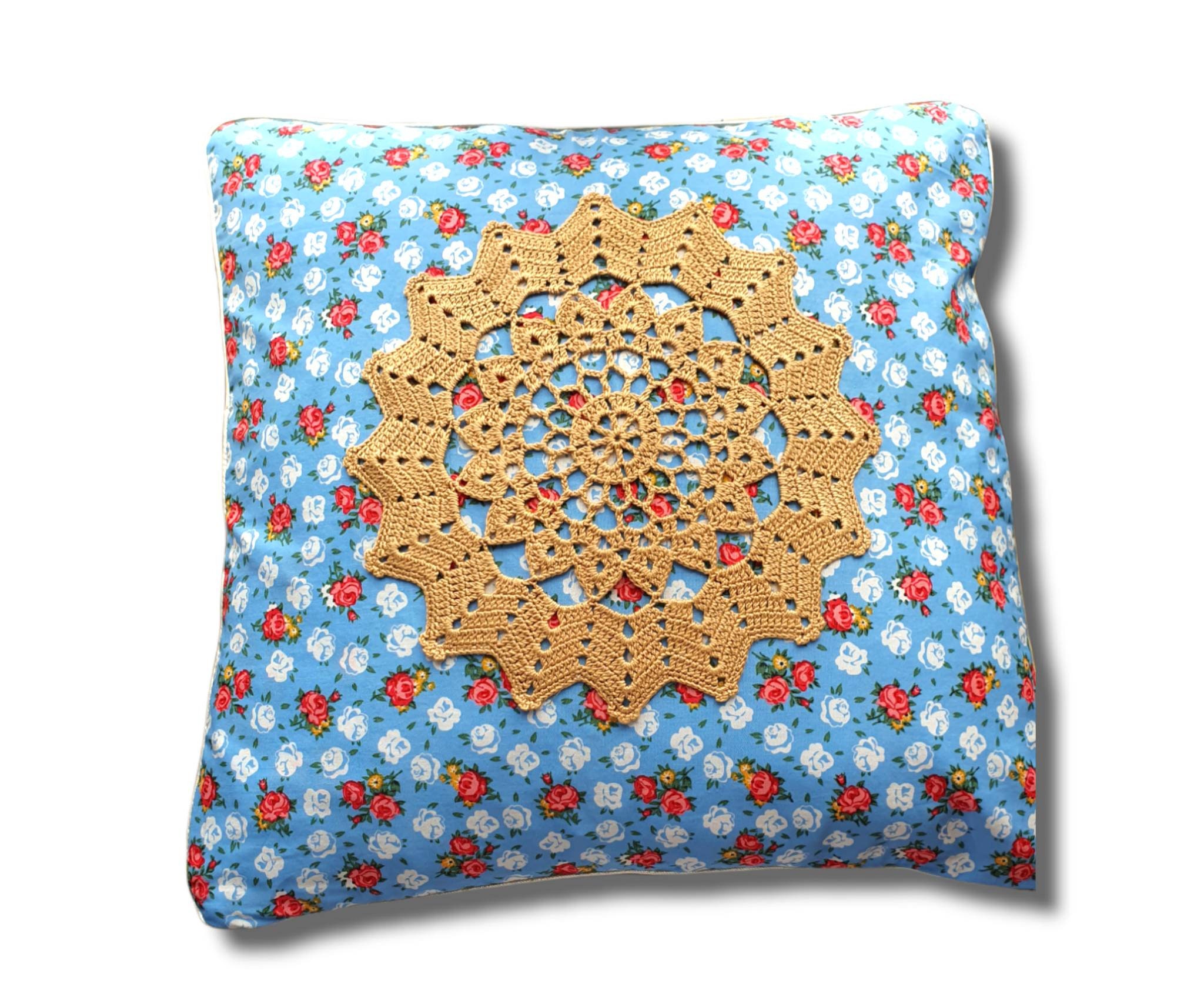 Housse de Coussin Déco Intemporelle 40cm X 40cm