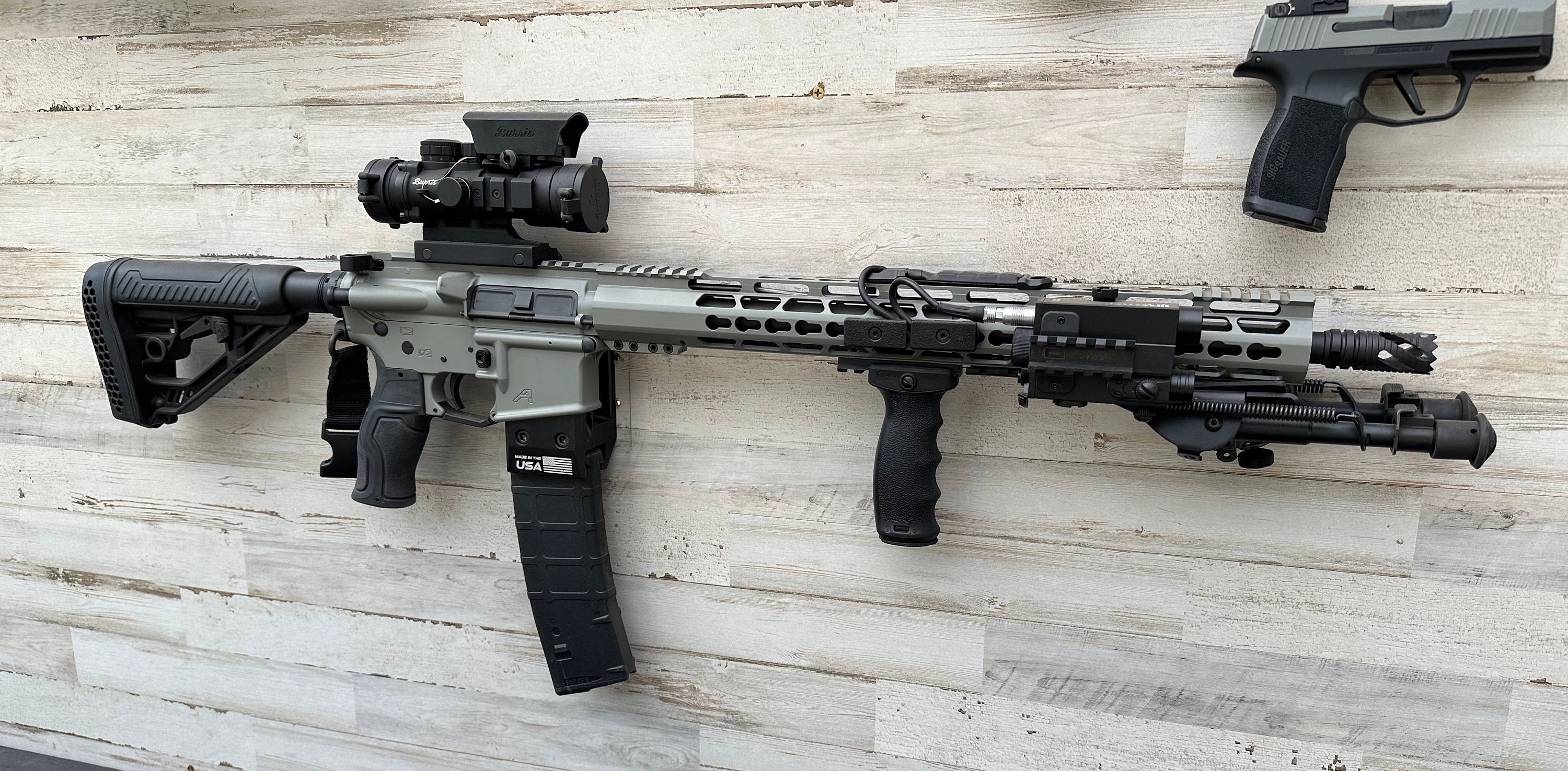 Solid Billet Aluminum AR15 Locking Wall Mount Etsy