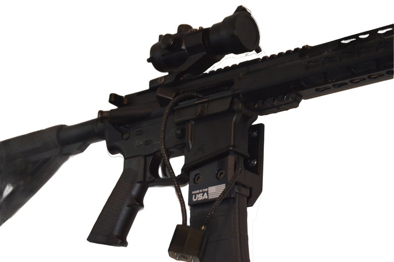 Solid Billet Aluminum AR15 Locking Wall Mount Etsy