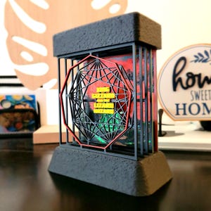 Nonagon Infinity 3D Diorama