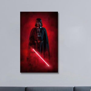 Darth Vader Canvas Art: Star Wars Man Cave Decor