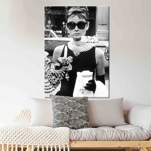 Audrey Hepburn &#39;Breakfast at Tiffany&#39;s&#39; Canvas Wall Art
