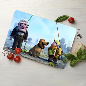 Up Movie Cutting Board: Personalized Kitchen Decor