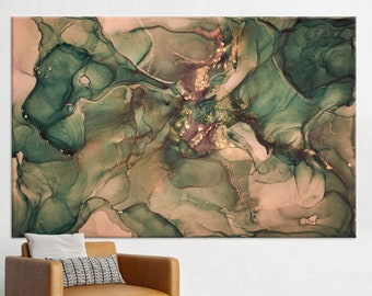 Green Marble, Beige Marble Canvas, Marble Wall Art, Marble Canvas, Marble Poster, Marble Wall Decor, Marble Home Decor, Marble Art Print