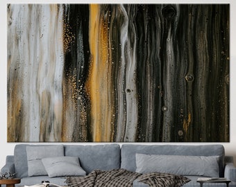 Abstract Wall Art, Abstract Canvas, Marble Wall Art, Modern Wall Art, Modern Canvas, Marble Canvas, Black Wall Decor, Abstract Wall Decor,