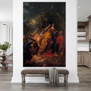 Van Dyck: Il tradimento di Gesù Cristo - Arte murale su tela vintage