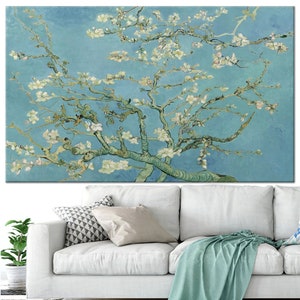 Mandelblüte, Vincent Van Gogh, Van Gogh Druck, Blumenwandkunst, Ausstellungsplakat, Klassische Wandkunst, Vintage Wandkunst, Berühmter Tisch,