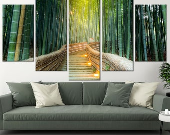 Bamboo Forest Wall Art, Kyoto Wall Art, Kyoto Canvas, Bamboo Bamboo Forest Wall Art, Kyoto Wall Art, Kyoto Canvas, Bamboo