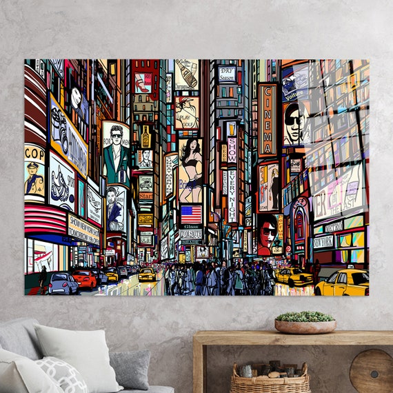 額装品/New York City Bus/ポスター/アート/風景/モダン 額装品/New York City Bus/ポスター/アート/風景/モダン - メルカリ