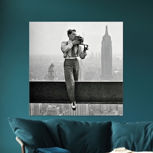 Art mural encadré, décoration murale personnalisée, Charles C. Ebbets, décoration sur toile Charles C. Ebbets, tenture murale personnalisée, oeuvre d'art célèbre,