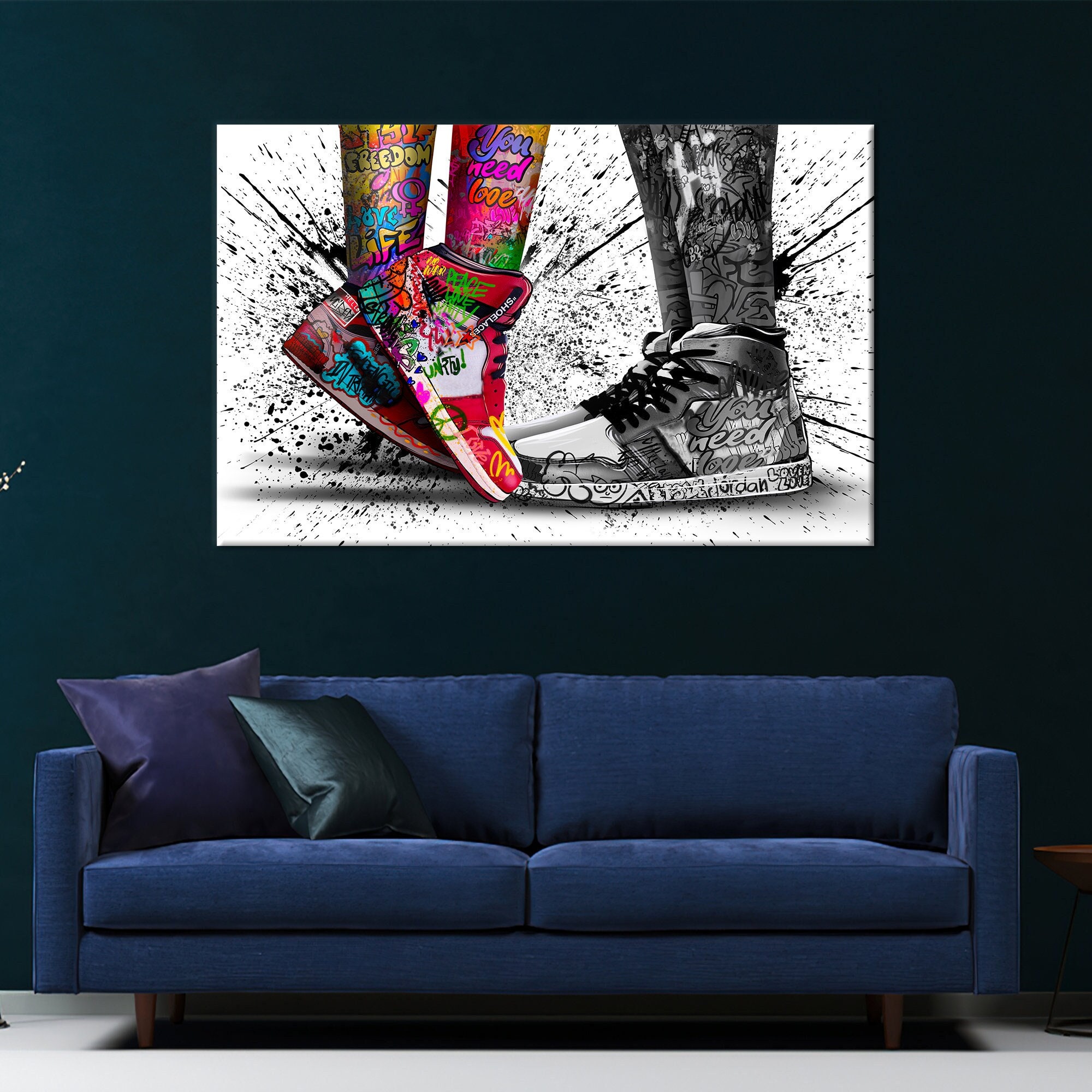 KAWS MICHAEL JORDAN アートプリント Jordan x KAWS Wall Art – Hyped Art