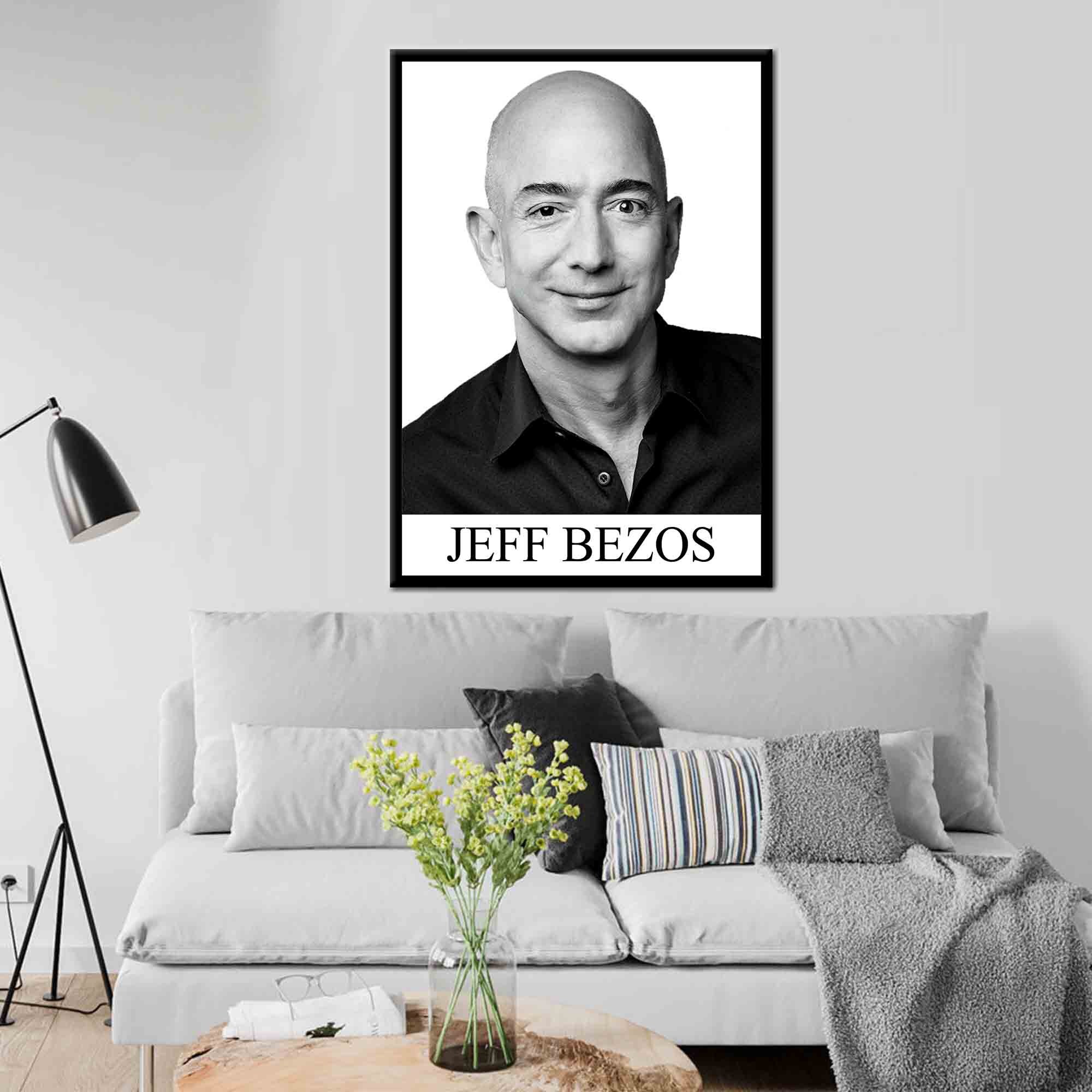 Jeff Bezos, Jeff Bezos Poster, Jeff Bezos Print, Jeff Bezos Canvas ...