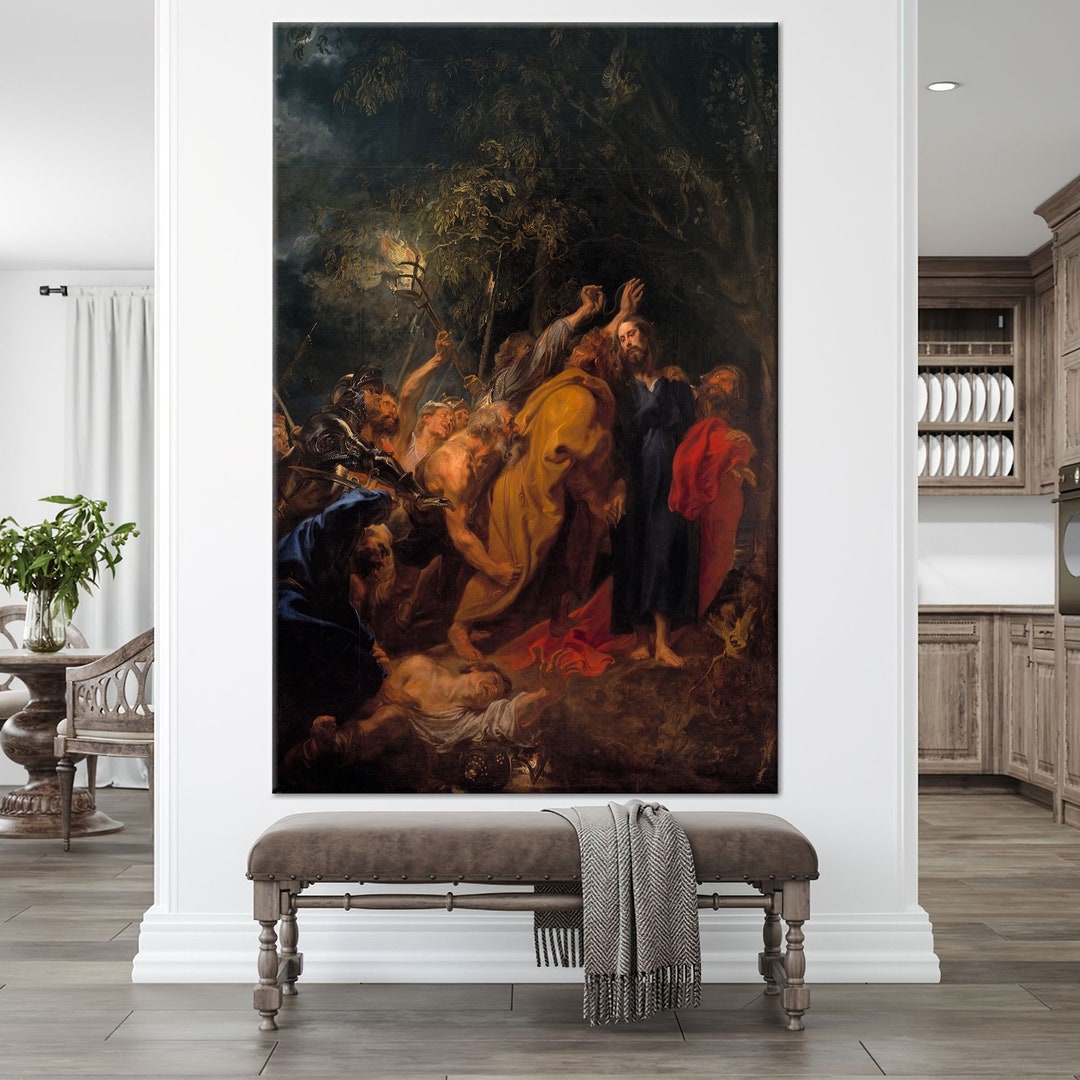 The Betrayal of Jesus Christ, Anthony Van Dyck Painting, Van Dyck