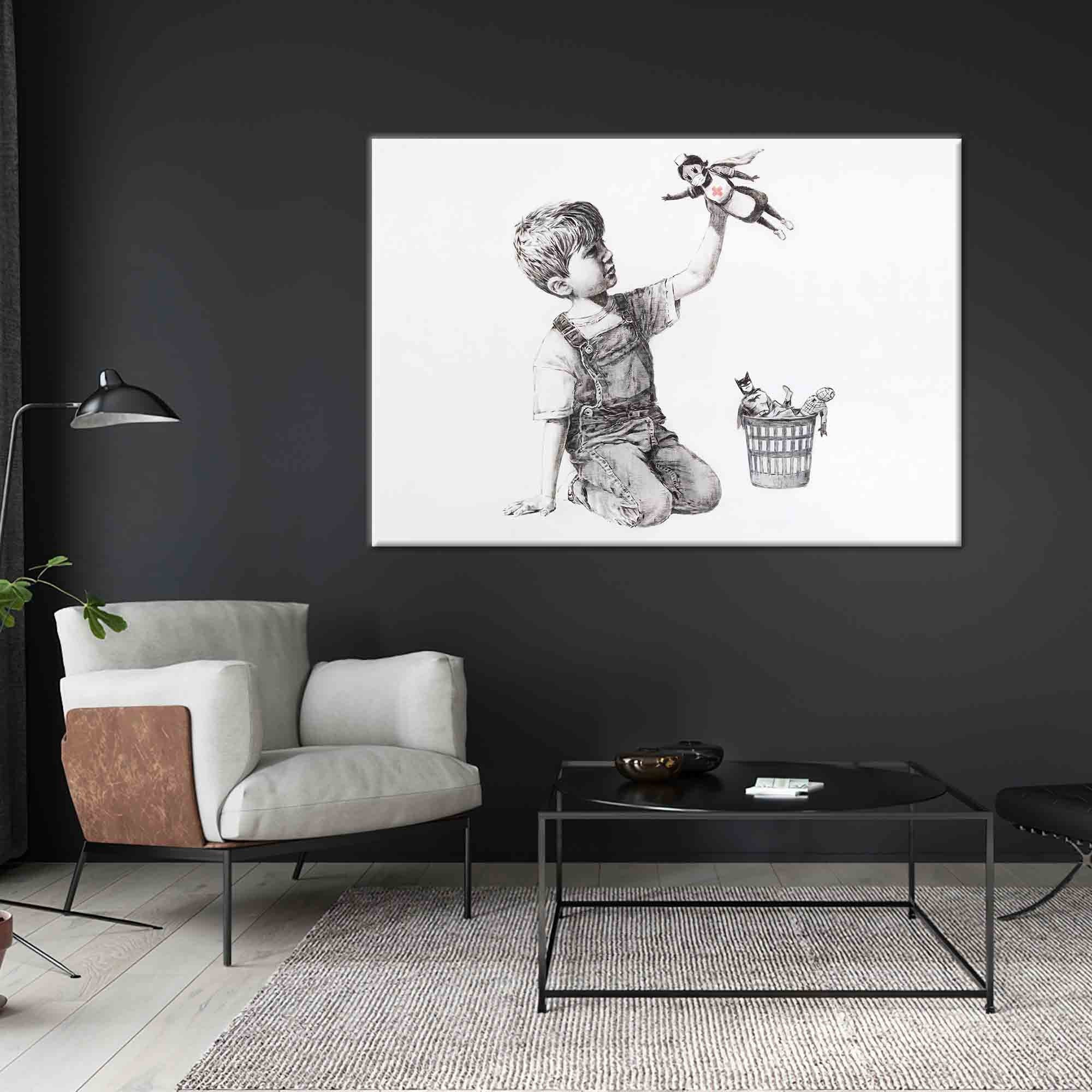 Banksy Game Changer - Etsy