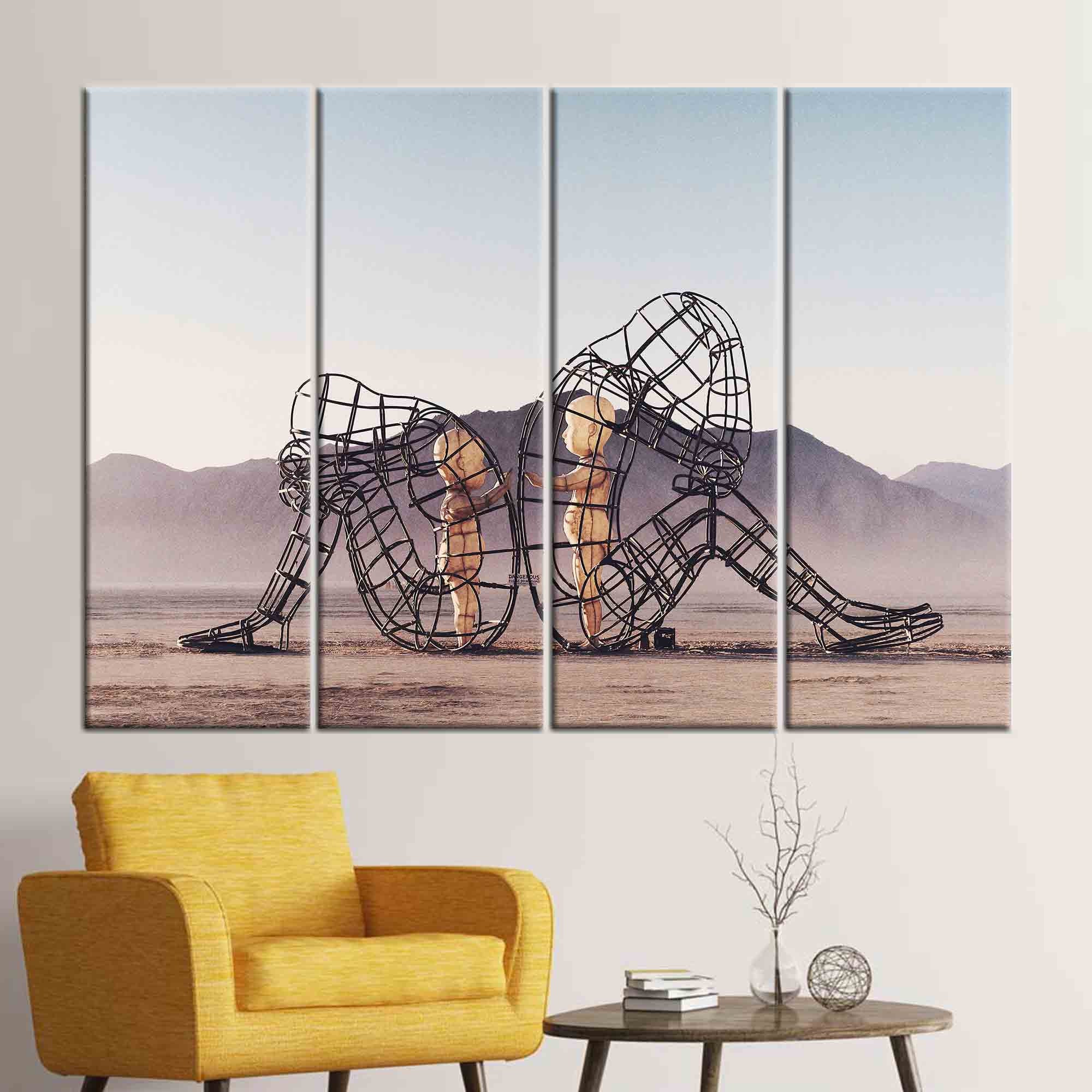 Inner Child Sculpture Burning Man Sculpture Inner Child Etsy