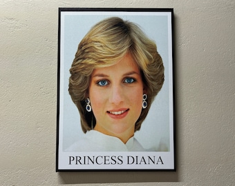 Princess Diana, Princess Diana Poster, Princess Diana Print, Princess Diana Canvas, Princess Diana Wall Art, Famous Wall Art, Famous Poster,