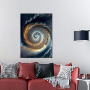 Ver tapices, póster de lienzo de la Vía Láctea, lienzo de cielo estrellado, lienzo decorativo, arte de pared minimalista, espacio impreso, lienzo enmarcado,