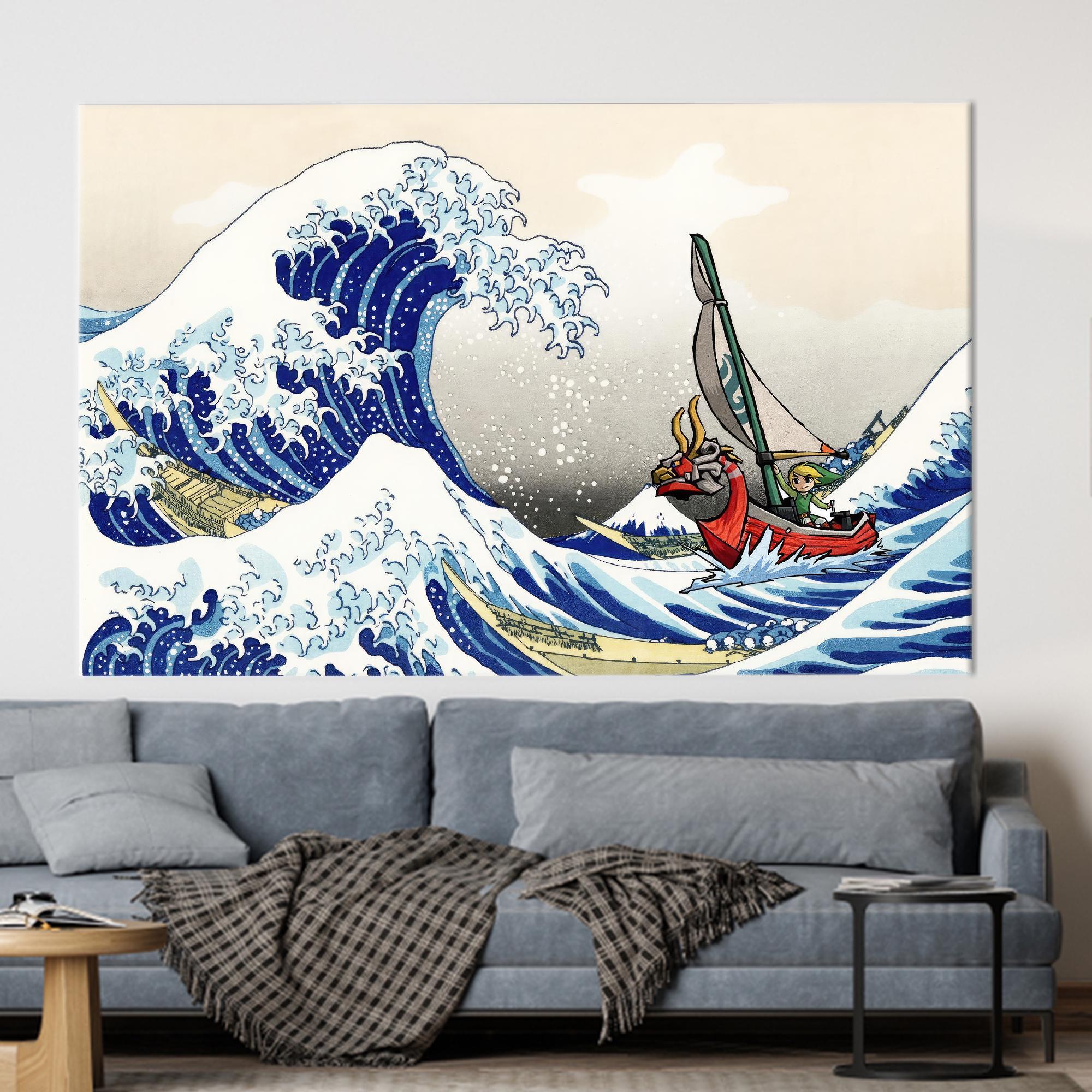Zelda the great wave France