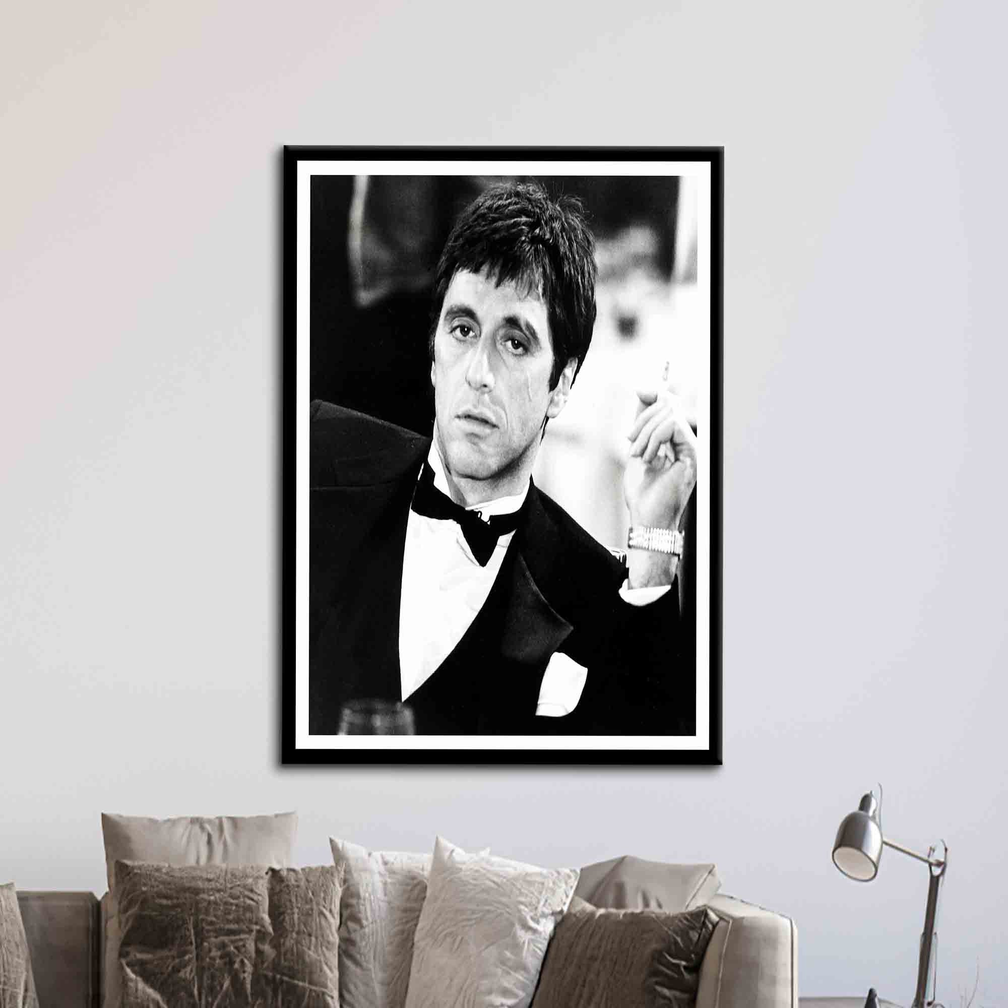 Tony Montana Canvas Print: Celebrity Wall Art Decor