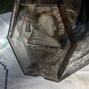 RARE Magnificent glass ashtray vintage champagne Dom Pérignon - in excellent condition