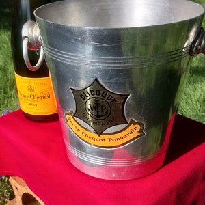 Vintage Veuve Clicquot Ponsardin Champagne Ice Bucket Made in France