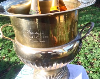 Magnificent Rare Antique Medici-style Magnum Champagne Ice Bucket - Bruno Paillard - made in France - very good condition