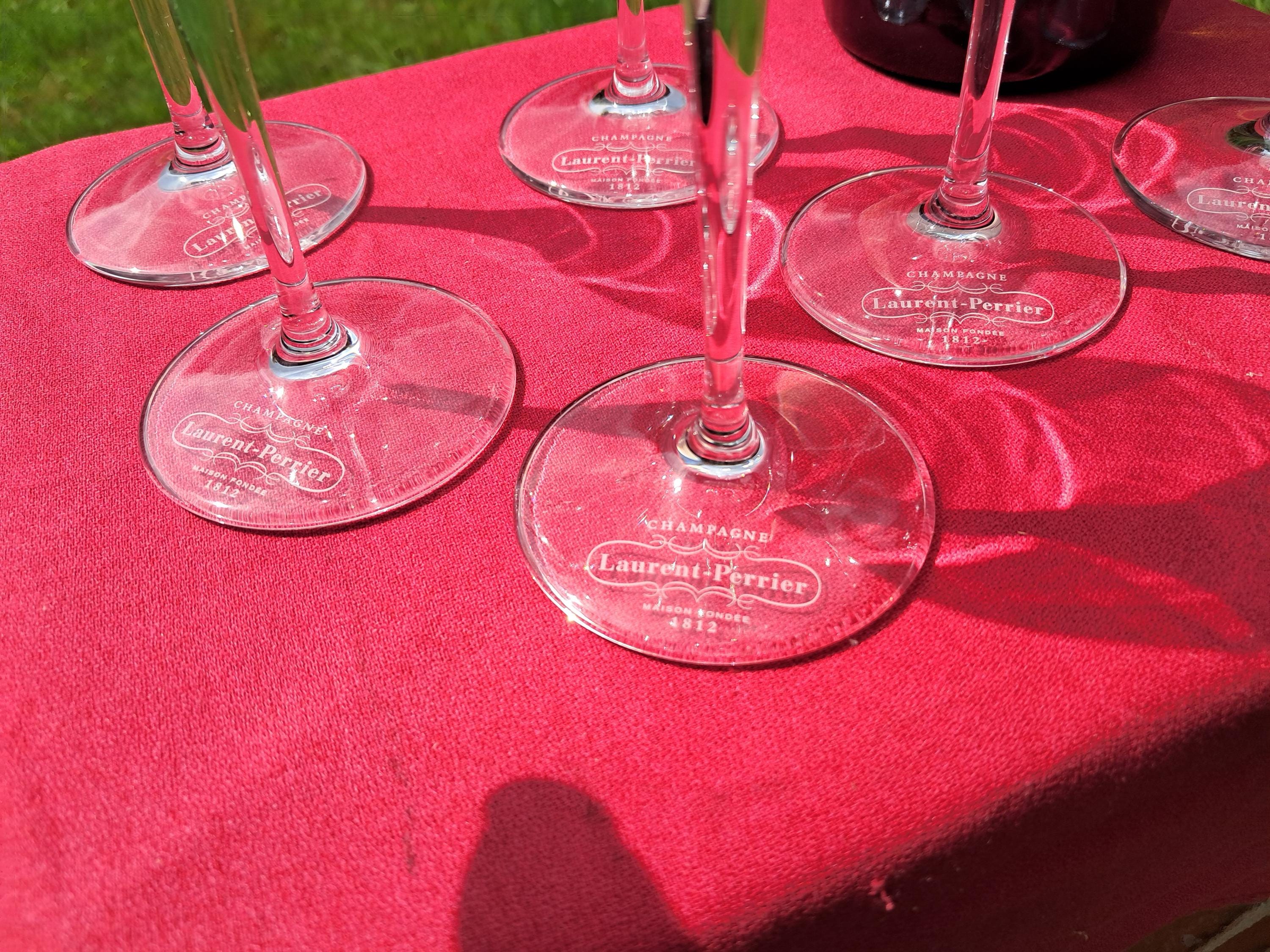 シャンパングラス6個セット「ローラン・ペリエ」 - Etsy 日本