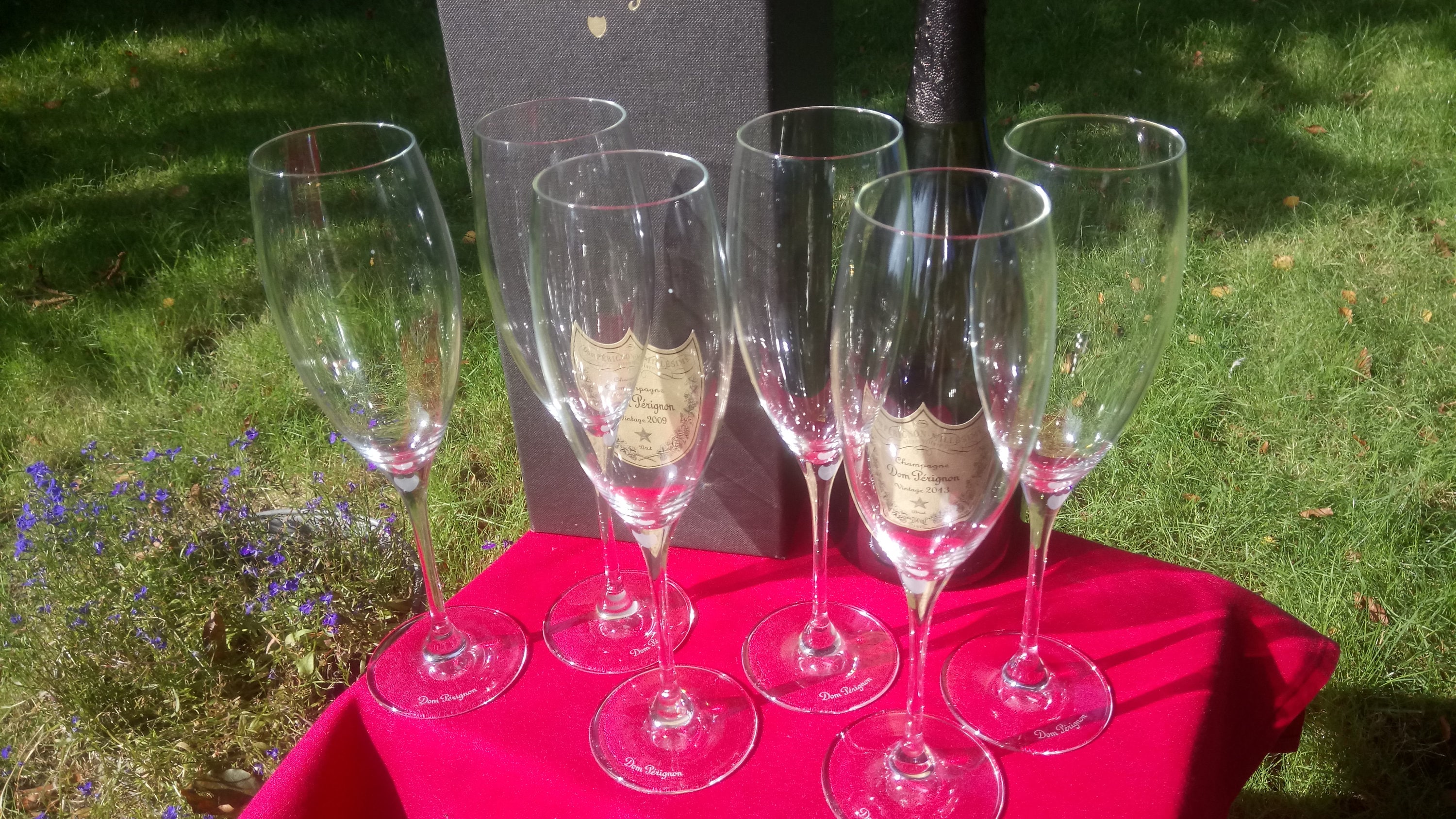 Dom Perignon グラス6個セット Rare to Find : Set of Six Dom Pérignon Champagne Glasses - Etsy