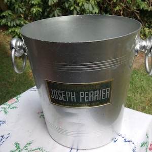 Vintage : Used French “JOSEPH PERRIER” Champagne bucket,