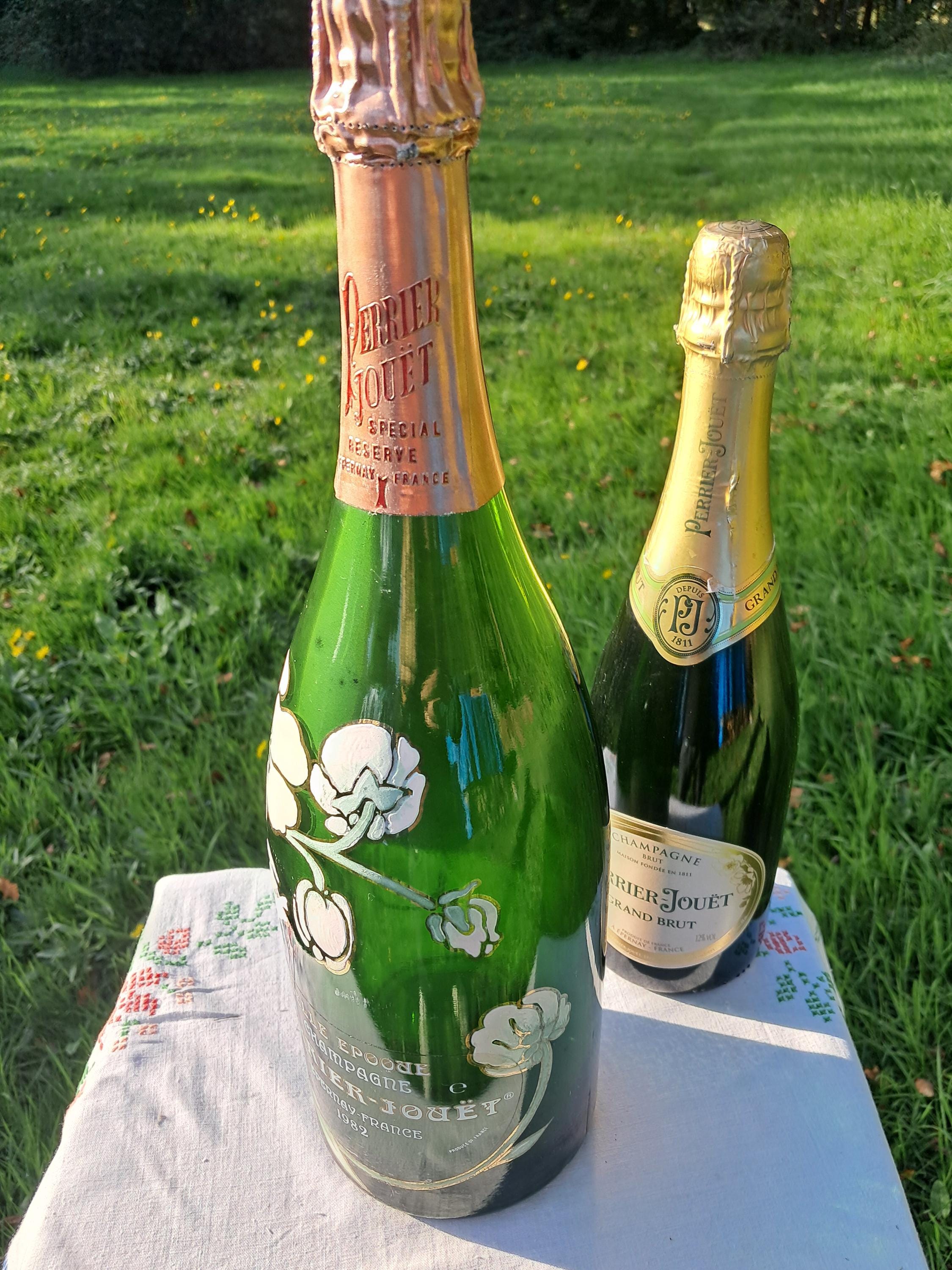 Rare PERRIER-JOUET Belle Epoque 1982 Factice Dummy Bottle, 150 Cl