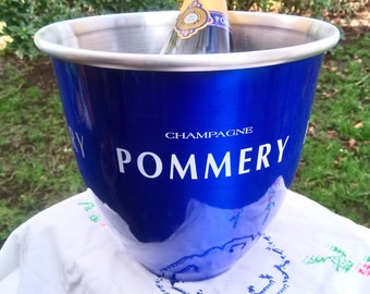 Pommery Champagne Bucket, French Champagne bucket cooler -as good as new