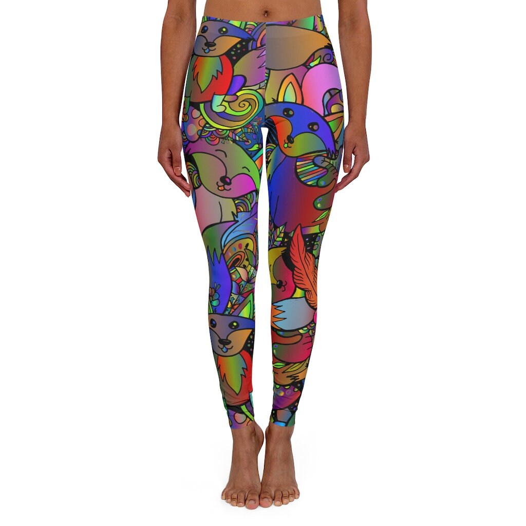 Spandex Leggings Fox 