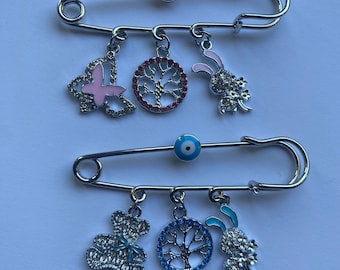 Baby Safety Evil Eye Safety Pin Pregnancy Pin