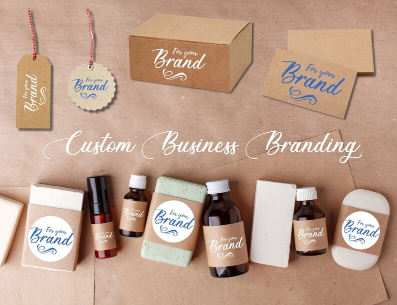 Mason Jar Labels 9 Printable Kraft Paper Labels Custom Eco Etsy