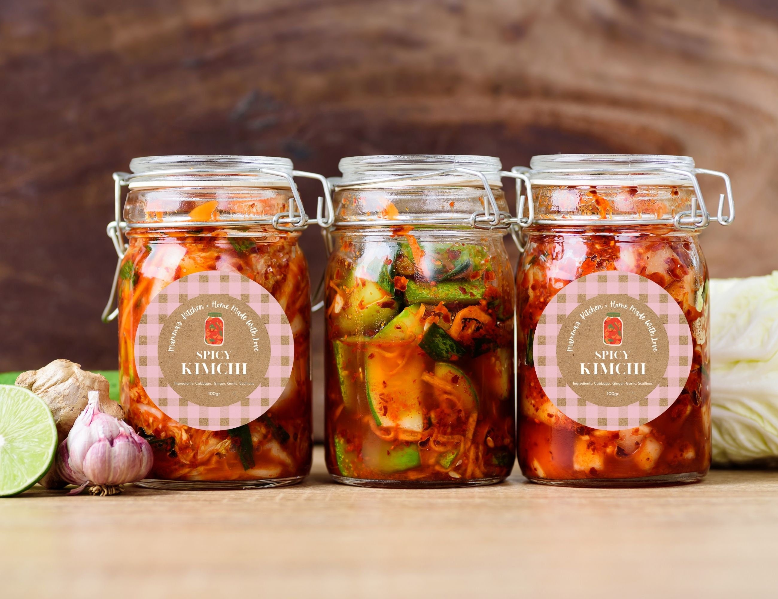 Mason Jar Food Labels Set Pack of 9 Editable Labels Round Etsy Australia