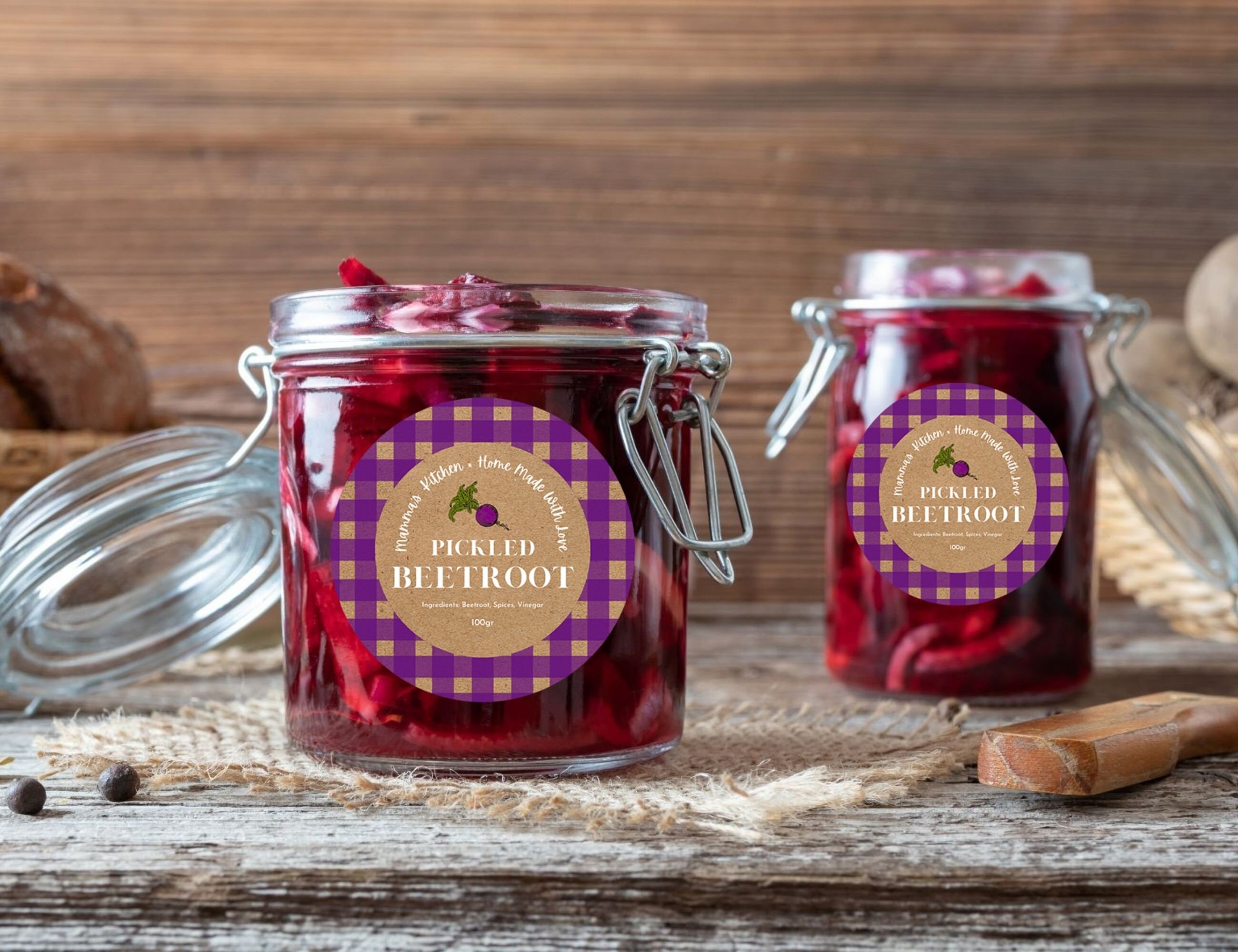 Mason Jar Food Labels Set Pack of 9 Editable Labels Round Etsy Australia