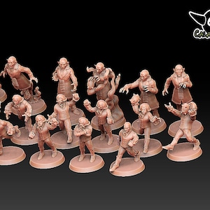 Vampire Fantasy Football Team / Undead / Vampire Team /  Fantasy Football Team / Tabletop / Miniatures / Boardgame