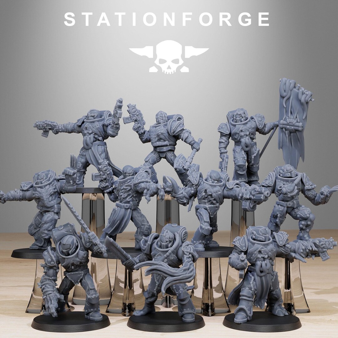Corrupted Socratis Infantry / Chaos / Corrupted / Marine / Knight ...