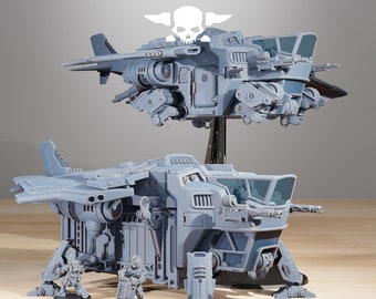 Scavenger Cutlass / Plane / Cargo/ Mech / Air ship / Sci Fi / Space / Table Top / Station Forge / 3D Print / 4K Mini / Wargaming / RPG