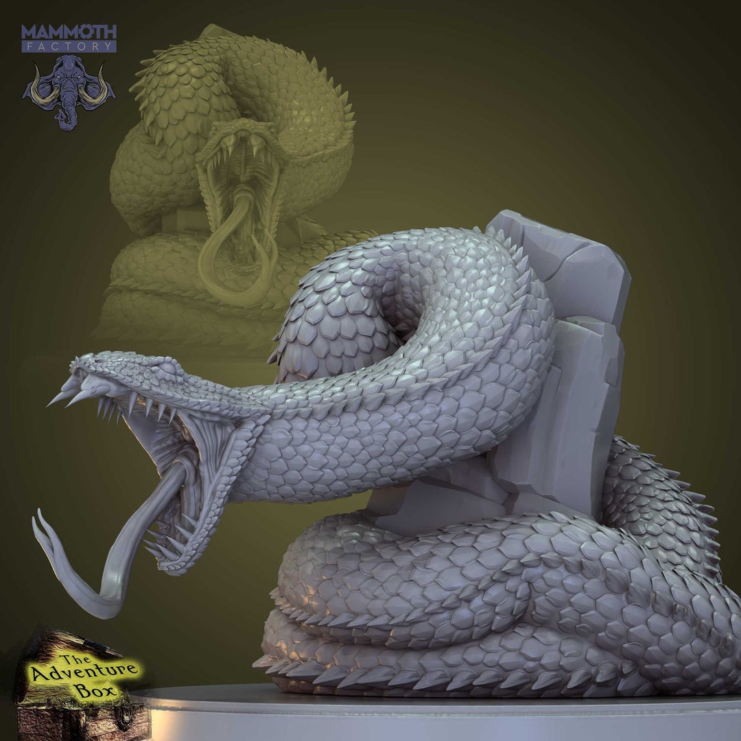 Deathfang Constrictor / Snake/ Monster / Pathfinder / Dnd