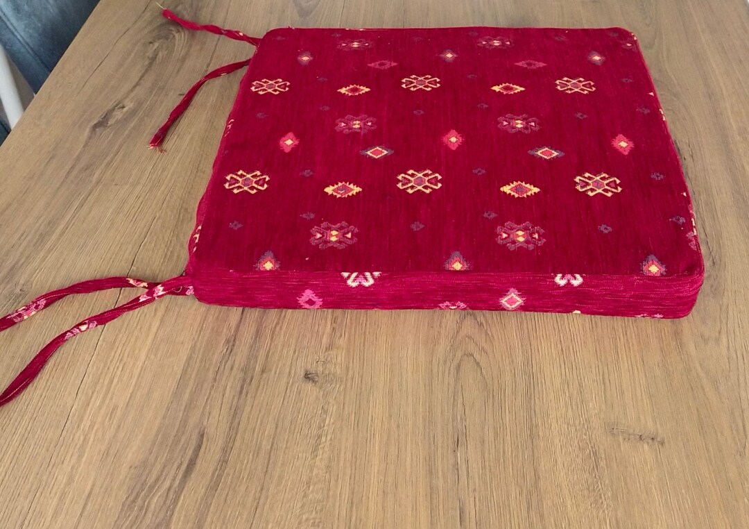 ONLY COVER Kilim Chair Cushions With Ties Chair Pads Bench and Etsy
